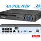 Caméra De Surveillance Extérieure 8MP 4K Avec Vision Nocturne Couleur